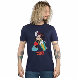 Disney - T-shirt SKATE DUDE - Homme (Bleu marine)