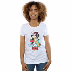 Disney - T-shirt SKATE DUDE - Femme (Blanc)