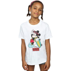 Disney - T-shirt SKATE DUDE - Fille (Blanc)
