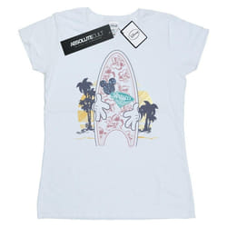 Disney - T-shirt SURF FEVER - Femme (Blanc)