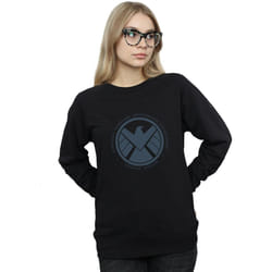Marvel - Sweat AGENTS OF SHIELD LOGISTICS DIVISION - Femme (Noir)