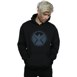 Marvel - Sweat à capuche AGENTS OF SHIELD LOGISTICS DIVISION - Homme (Noir)