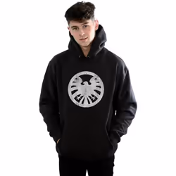 Marvel - Sweat à capuche AGENTS OF SHIELD - Homme (Noir)