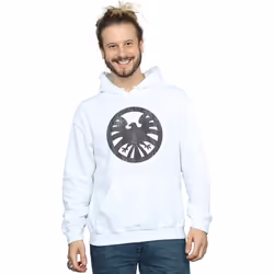 Marvel - Sweat à capuche AGENTS OF SHIELD - Homme (Blanc)