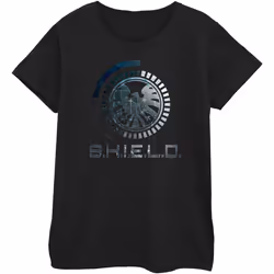 Marvel - T-shirt AGENTS OF SHIELD - Femme (Noir)
