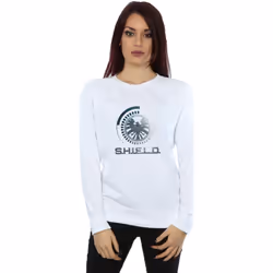 Marvel - Sweat AGENTS OF SHIELD - Femme (Blanc)