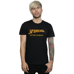 Marvel - T-shirt AKA PETER PARKER - Homme (Noir)