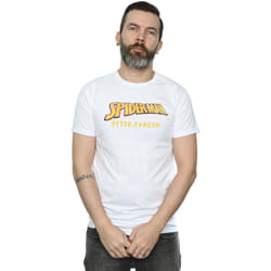 Marvel - T-shirt AKA PETER PARKER - Homme (Blanc)