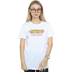 Marvel - T-shirt AKA CLINT BARTON - Femme (Blanc)