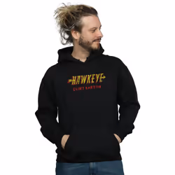 Marvel - Sweat à capuche AKA CLINT BARTON - Homme (Noir)