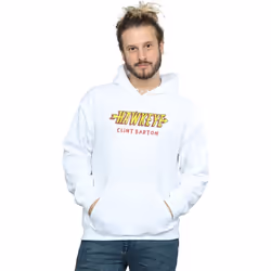 Marvel - Sweat à capuche AKA CLINT BARTON - Homme (Blanc)