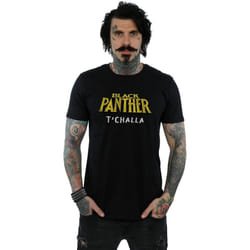 Marvel - T-shirt AKA T'CHALLA - Homme (Noir)