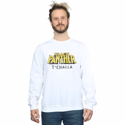Marvel - Sweat AKA T'CHALLA - Homme (Blanc)