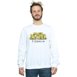Marvel - Sweat AKA T'CHALLA - Homme (Blanc)