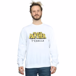 Marvel - Sweat AKA T'CHALLA - Homme (Blanc)