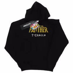 Marvel - Sweat à capuche AKA T'CHALLA - Homme (Noir)