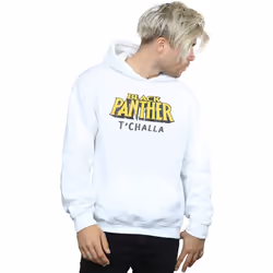 Marvel - Sweat à capuche AKA T'CHALLA - Homme (Blanc)