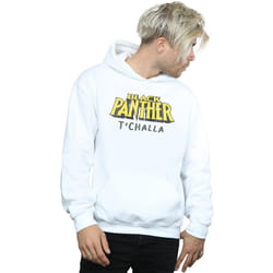 Marvel - Sweat à capuche AKA T'CHALLA - Homme (Blanc)
