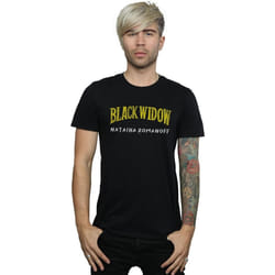 Marvel - T-shirt AKA NATASHA ROMANOFF - Homme (Noir)