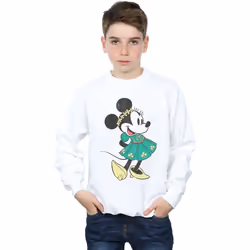 Disney - Sweat ST PATRICK'S DAY - Garçon (Blanc)