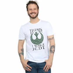 Star Wars - T-shirt IRISH WAS A JEDI - Homme (Blanc)