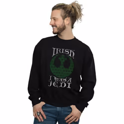 Star Wars - Sweat IRISH WAS A JEDI - Homme (Noir)