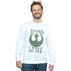 Star Wars - Sweat IRISH WAS A JEDI - Homme (Blanc)