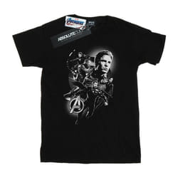 Marvel - T-shirt AVENGERS ENDGAME HEROES - Homme (Noir)