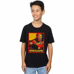 Marvel - T-shirt AVENGERS ENDGAME - Garçon (Noir)