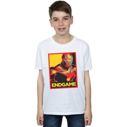 Marvel - T-shirt AVENGERS ENDGAME - Garçon (Blanc)