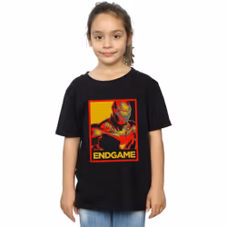 Marvel - T-shirt AVENGERS ENDGAME - Fille (Noir)