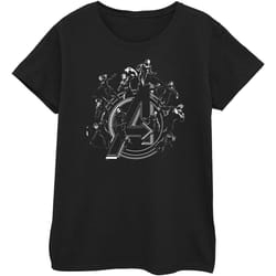 Marvel - T-shirt AVENGERS ENDGAME - Femme (Noir)