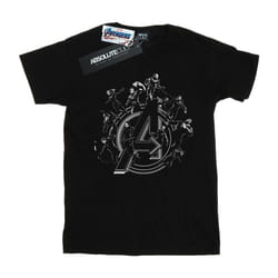 Marvel - T-shirt AVENGERS ENDGAME - Femme (Noir)