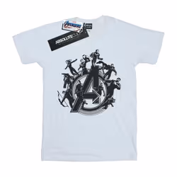 Marvel - T-shirt AVENGERS ENDGAME - Femme (Blanc)