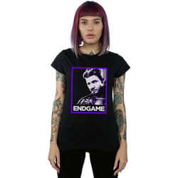 Marvel - T-shirt AVENGERS ENDGAME - Femme (Noir)