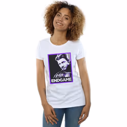 Marvel - T-shirt AVENGERS ENDGAME - Femme (Blanc)