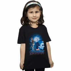 Marvel - T-shirt AVENGERS ENDGAME - Fille (Noir)