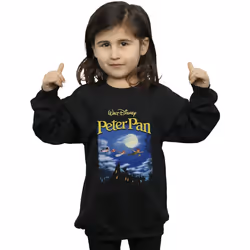 Disney - Sweat COME WITH ME - Fille (Noir)