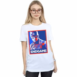Marvel - T-shirt AVENGERS ENDGAME - Femme (Blanc)