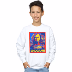 Marvel - Sweat AVENGERS ENDGAME - Garçon (Blanc)