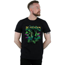 Disney - T-shirt THE LION KING LONG LIVE THE KING - Homme (Noir)