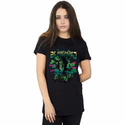 Disney - T-shirt THE LION KING LONG LIVE THE KING - Femme (Noir)