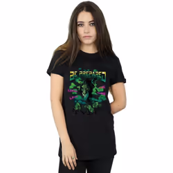 Disney - T-shirt THE LION KING LONG LIVE THE KING - Femme (Noir)