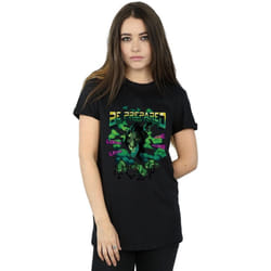 Disney - T-shirt THE LION KING LONG LIVE THE KING - Femme (Noir)