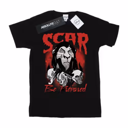 Disney - T-shirt THE LION KING BE PREPARED - Femme (Noir)