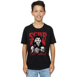 Disney - T-shirt THE LION KING BE PREPARED - Garçon (Noir)