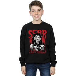 Disney - Sweat THE LION KING BE PREPARED - Garçon (Noir)