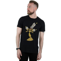 Disney - T-shirt BEAUTY AND THE BEAST - Homme (Noir)