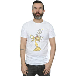 Disney - T-shirt BEAUTY AND THE BEAST - Homme (Blanc)