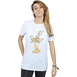 Disney - T-shirt BEAUTY AND THE BEAST - Femme (Blanc)